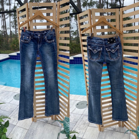 Miss Me Jeans Signature Bootcut Size 
